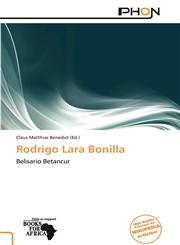 Rodrigo Lara Bonilla,6137921573,9786137921579