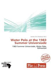 Water Polo at the 1983 Summer Universiade,613780657X,9786137806579