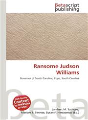 Ransome Judson Williams,6134817759,9786134817752