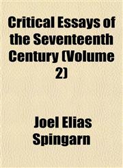 Critical Essays of the Seventeenth Century (Volume 2),1152012061,9781152012066