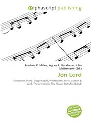 Jon Lord,6130802277,9786130802271