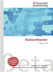 NationMaster,6135407988,9786135407983