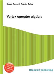 Vertex Operator Algebra,5511403083,9785511403083