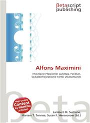 Alfons Maximini,6134752193,9786134752190