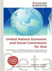 United Nations Economic and Social Commission for Asia,6133569476,9786133569478