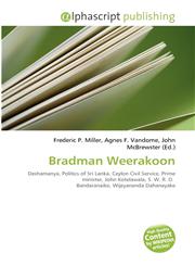 Bradman Weerakoon,6135634682,9786135634686