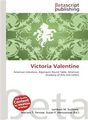 Victoria Valentine,6133494158,9786133494152