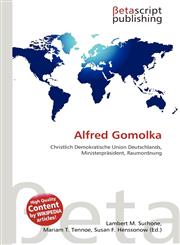 Alfred Gomolka,6134813524,9786134813525