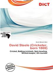 David Steele (Cricketer, Born 1869),6201945636,9786201945630