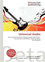 Universal Audio,6134854018,9786134854016