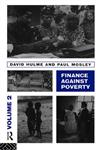 Finance Against Poverty Volume 2: Country Case Studies,041512431X,9780415124317