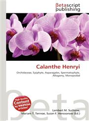 Calanthe Henryi,6136150646,9786136150642