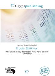 Boris Bittker,6138338545,9786138338543