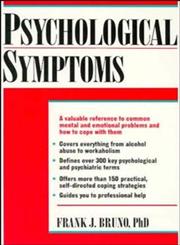 Psychological Symptoms,0471016101,9780471016106