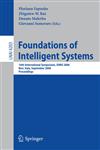 Foundations of Intelligent Systems 16th International Symposium, ISMIS 2006, Bari, Italy, September 27-29, 2006, Proceedings,354045764X,9783540457640