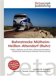 Bahnstrecke Mülheim-Heißen-Altendorf (Ruhr),6135011170,9786135011173