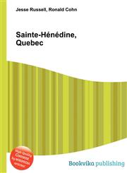 Sainte-Henedine, Quebec,551212224X,9785512122242