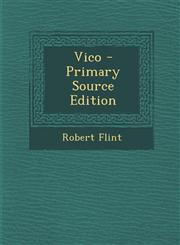 Vico - Primary Source Edition,1295167581,9781295167586