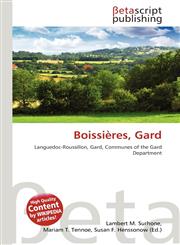 Boissières, Gard,6136212536,9786136212531