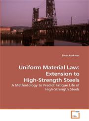 Uniform Material Law Extension to             High-Strength Steels,3639256255,9783639256253