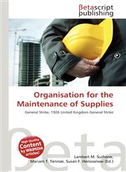 Organisation for the Maintenance of Supplies,6136224860,9786136224862