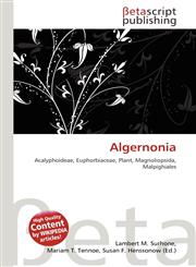 Algernonia,6134870846,9786134870849