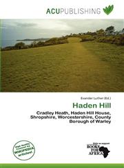 Haden Hill,6200759774,9786200759771
