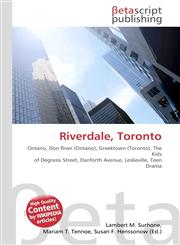 Riverdale, Toronto,6130475152,9786130475154