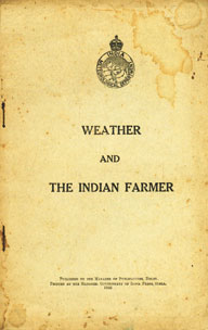 Weather and the Indian Farmer