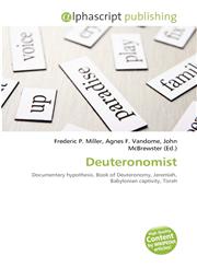 Deuteronomist,6130837895,9786130837891