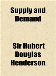 Supply and Demand,1150710047,9781150710049