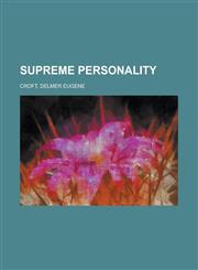 Supreme Personality,1153740834,9781153740838