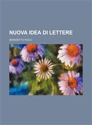 Nuova Idea di Lettere,1130929361,9781130929362