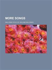 More Songs,1151358282,9781151358288