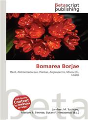 Bomarea Borjae,6134852309,9786134852302