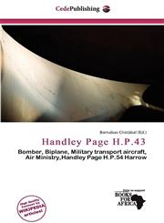 Handley Page H.P.43,6135897926,9786135897920