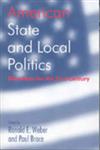 American State and Local Politics Directions for the 21st Century,1566430712,9781566430715