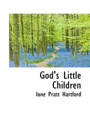 God's Little Children,1117199754,9781117199757