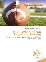 1976 Washington Redskins Season,6136633299,9786136633299