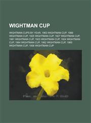 Wightman Cup,1156017599,9781156017593