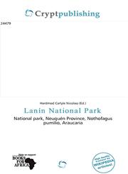 Lanín National Park,6135933590,9786135933598