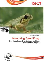 Knocking Sand Frog,6139803519,9786139803514