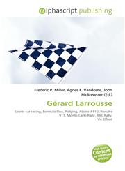 Gérard Larrousse,6131616655,9786131616655