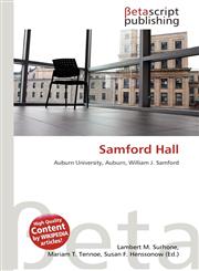 Samford Hall,6135231928,9786135231922