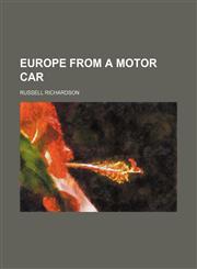 Europe from a motor car,1154699137,9781154699135