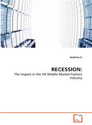RECESSION,3639305493,9783639305494