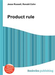 Product Rule,5511090646,9785511090641