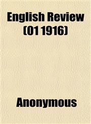 English Review (01 1916),1152651684,9781152651685