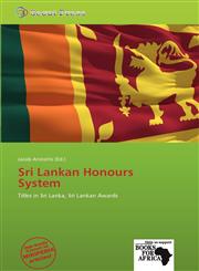 Sri Lankan Honours System,6139204682,9786139204687