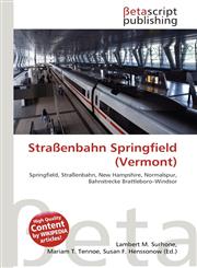 Straßenbahn Springfield (Vermont),6134893765,9786134893763